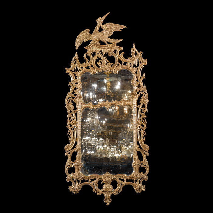 Fine George II Mirror in the Manner of Thomas Johnson 