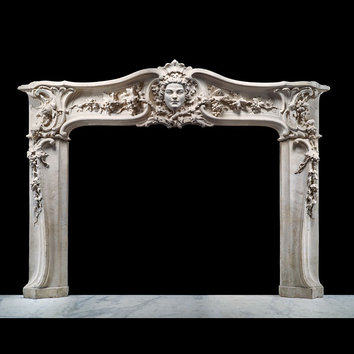 Exceptionally Rare English Rococo Chimneypiece by Robert Taylor